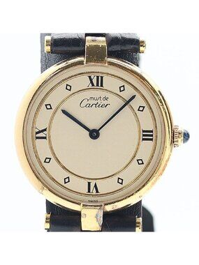 Cartier Must Vendome Ivory Dial Watch